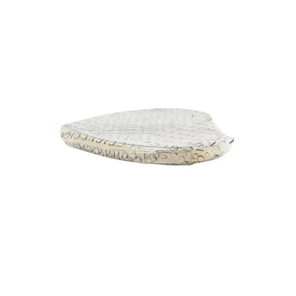 6925 - Gucci Guccissima Heart Compact Mirror GG Monogram 5cm Gold Trim